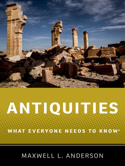 Cover image for Antiquities